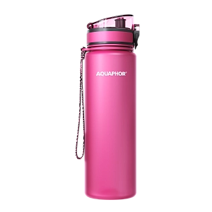 Aquaphor filtruojanti gertuvė City 800 ml (Rožinė)