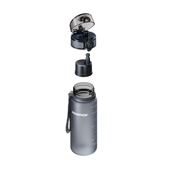 Aquaphor filtruojanti gertuvė City 350 ml (Pilka)