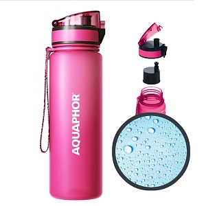 Aquaphor filtruojanti gertuvė City 800 ml (Rubinas)