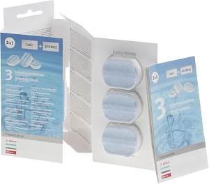 Bosch Siemens Neff Gaggenau kalkių šalinimo tabletės kavos aparatams 00311819