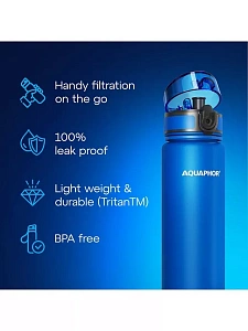 Aquaphor filtruojanti gertuvė City 800 ml (Tamsiai Mėlyna)