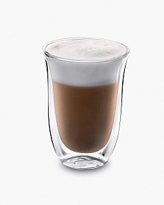 De'Longhi Latte Macchiato dvigubo stiklo puodeliai DLSC312 (330 ml.)