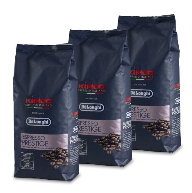Kavos pupelės DE'LONGHI "Kimbo Espresso Prestige" DLSC615