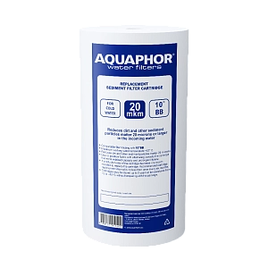 Pirminio mechaninio filtravimo kesetė šaltam vandeniui Aquaphor PP20 112/250
