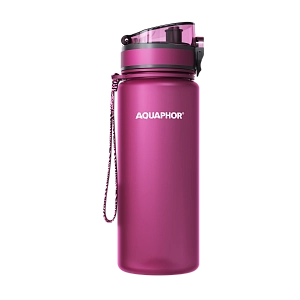 Aquaphor filtruojanti gertuvė City 650 ml (Rubinas)