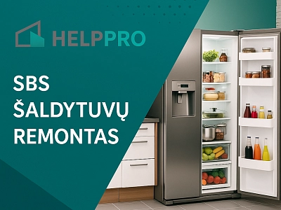 SBS šaldytuvų remontas servise